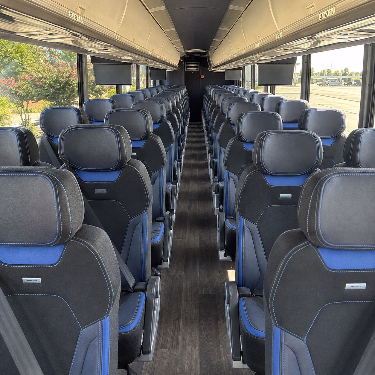 lax charter bus rentals airport transfers for santa monica groups