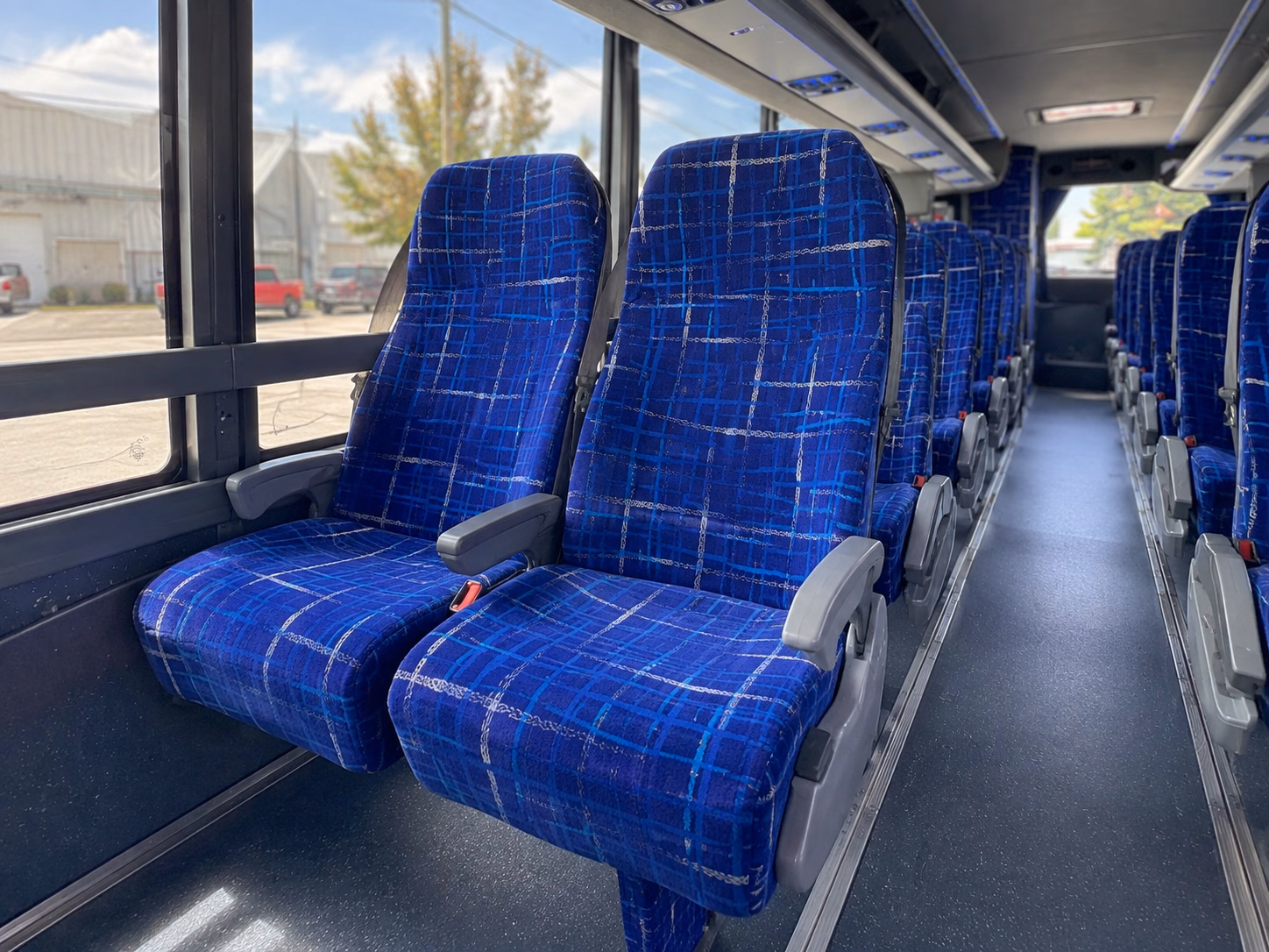 santa monica long distance transportation onboard seating