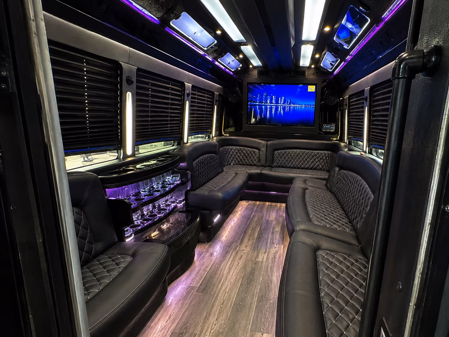 santa monica party bus rental gallery
